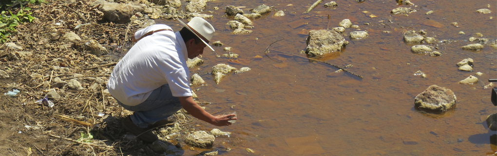 RÍO SAN SEBASTIÁN, LA UNIÓN, CONTAMINADO CON DRENAJE ÁCIDO DE MINAS