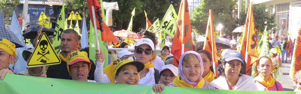 LOS LIDERAZGOS EN LAS COMUNIDADES DE EL SALVADOR FUE CLAVE PARA LOGRAR PROHIBIR LA EXPLORACIÓN Y EXPLOTACIÓN DE MINERALES EN EL PAÍS.